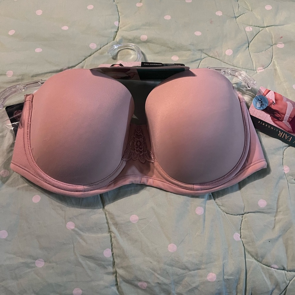 Vanity Fair Blush Strapless Bra